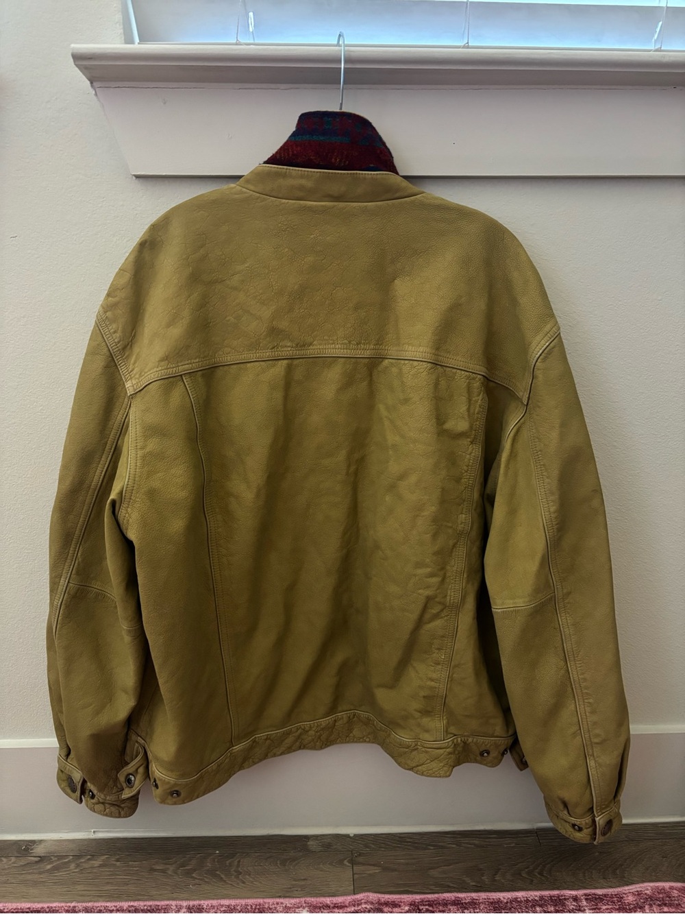 Vintage Pendleton Buffalo Leather Jacket - Picture 2 of 4
